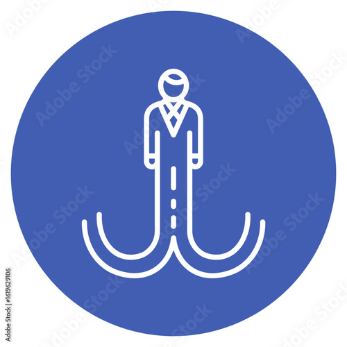 Market Leadership icon vector image. Can be used for Business Analytics.