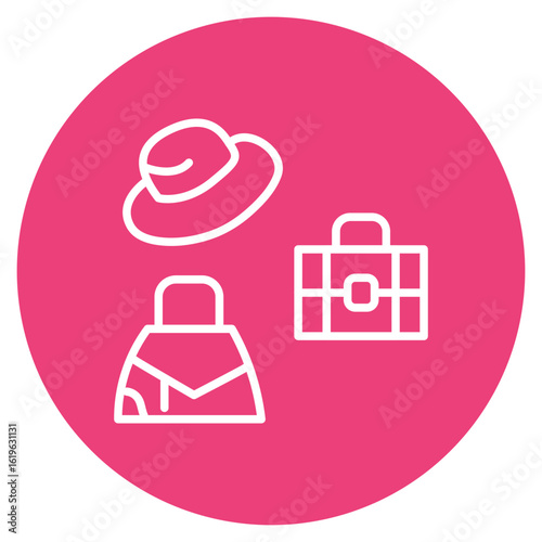 Milan Fashion icon vector image. Can be used for Italy.