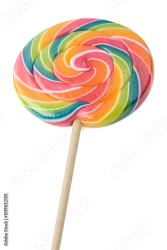 Wallpaper Mural Rainbow swirl lollipop isolated on transparent background Torontodigital.ca