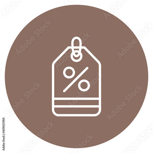 Discount Tag icon vector image. Can be used for Supermarket.