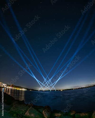 The Old Little Belt Bridge light show 90 years birthday