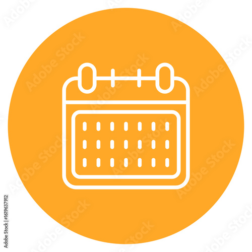 Calendar icon vector image. Can be used for Shoemaker.
