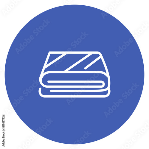 Fabrics icon vector image. Can be used for Shoemaker.