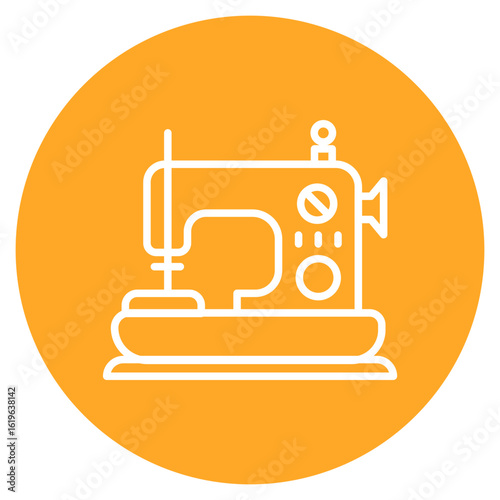 Overstitch icon vector image. Can be used for Shoemaker.