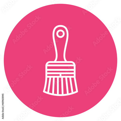 Polish Brush icon vector image. Can be used for Shoemaker.