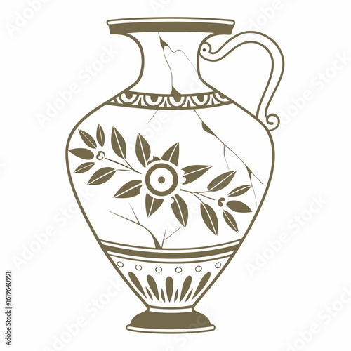 Rare Ceramic Logo with Historical Touch
