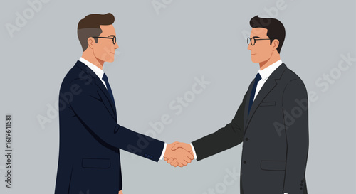 business people shaking hands