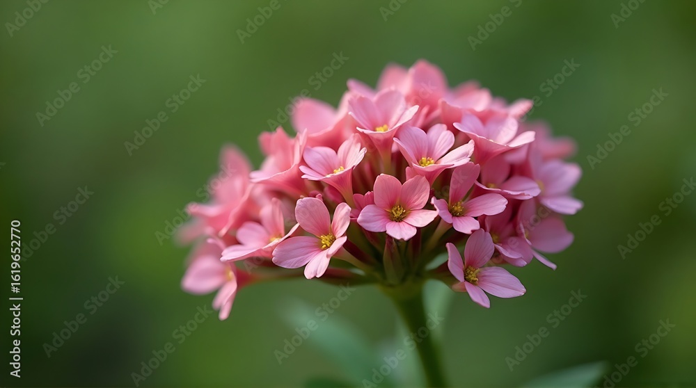 Fototapeta premium beautiful pink flowers blooming in nature