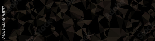 Abstract delaunay voronoi trianglify polygon mosaic gradient background illustration
