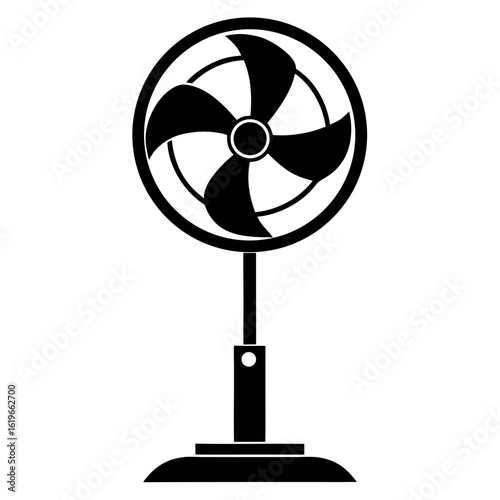 fan isolated on white