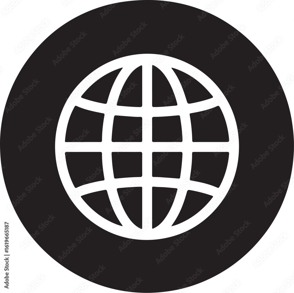 globe icon vector illustration, Earth Silhouette icon vector illustration globe icon vector illustration, Earth Silhouette icon vector illustration