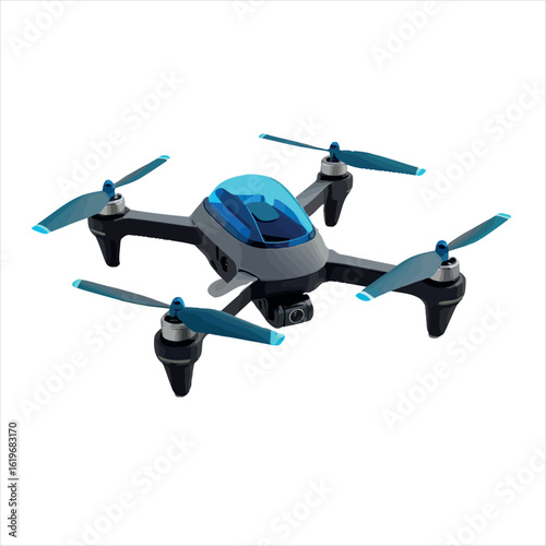 A drone with a camera