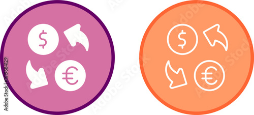 Currency Exchange Vector Icon
