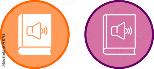 Audio Book Vector Icon