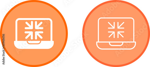 Minimize Vector Icon