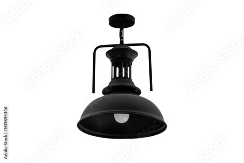 Black hanging lamp