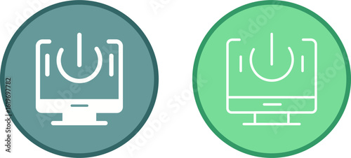 Shutdown Vector Icon