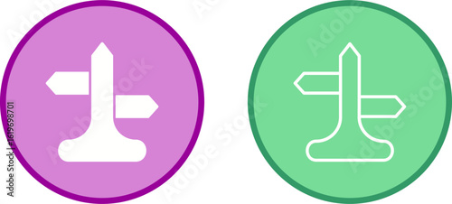 Directions Vector Icon