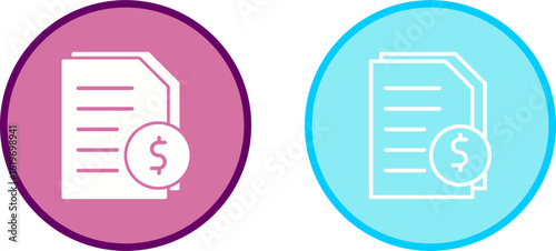 Invoices Vector Icon