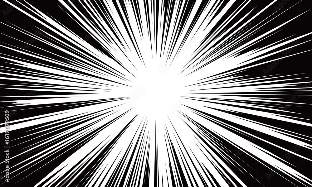 Obraz premium 中心のスペースが狭いベタフラッシュ