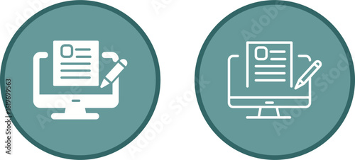 Blog Vector Icon