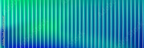 Gradient glass corrugated mesh aqua marine fractal smooth background. Blue gradient mesh corrugated aquamarine teal abstract design fractal. Emerald color bg. Vector illustration