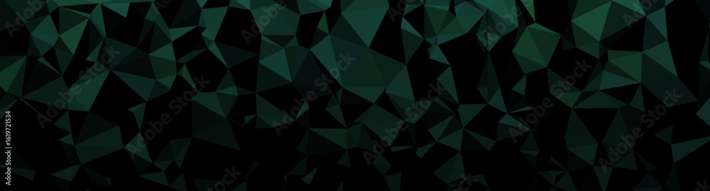 Fototapeta premium Abstract delaunay voronoi trianglify polygon gradient background illustration.