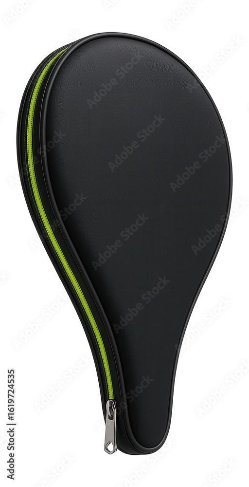 Obraz premium Polyester tennis racket cover with zippered closure for court matches