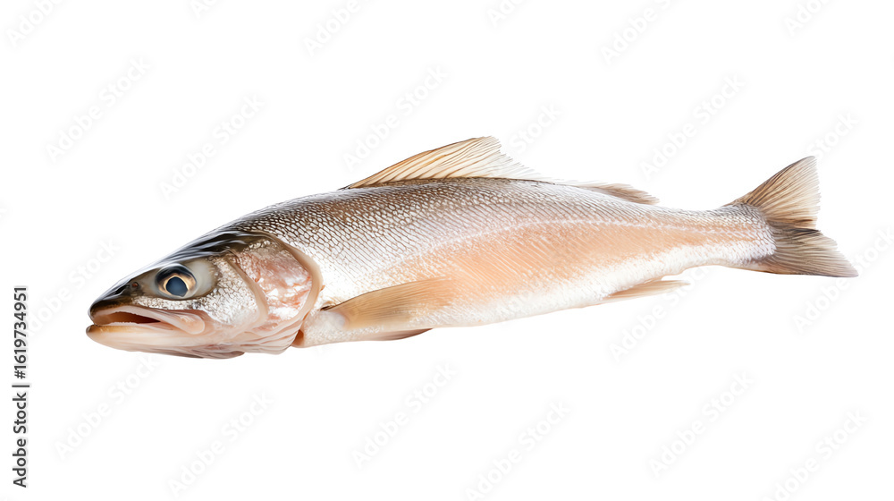 Fototapeta premium Fresh and vibrant fish with unique features, perfect for culinary presentations.