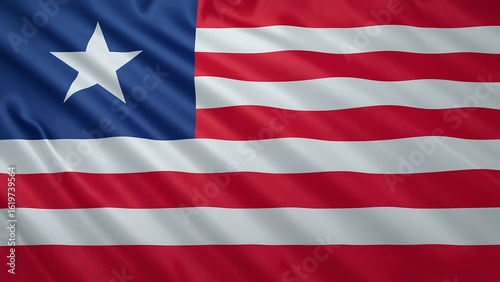 Free Download Photo of waving flag of liberia, african republic - GFXLoad