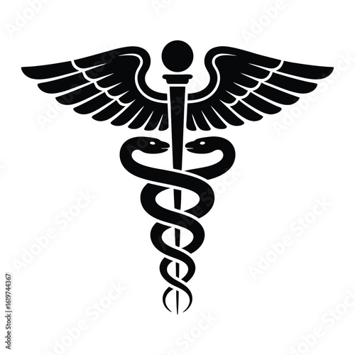 Caduceus Symbol, caduceus logo,