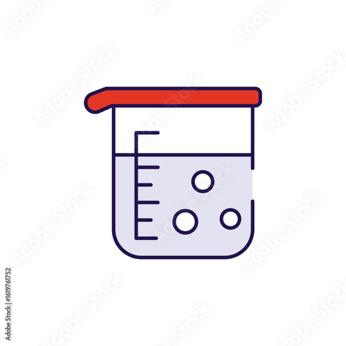 Colloid icon design with white background stock illustration