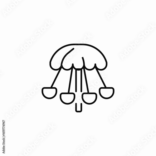 fun park facility icon sign vector