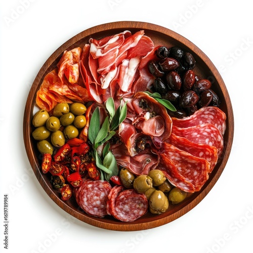 Delicious Italian Meat & Cheese Platter: Antipasto Recipe Inspiration