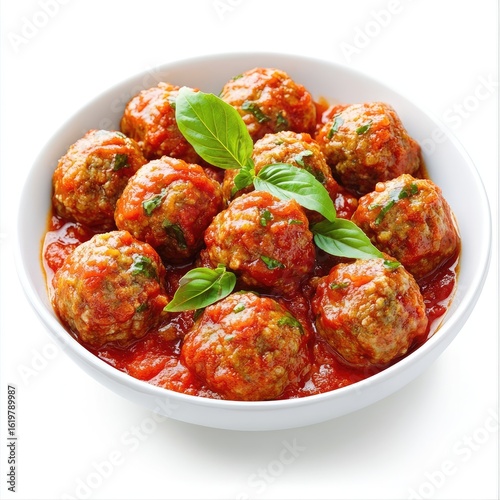 Juicy Meatballs in Rich Marinara Sauce: A Culinary Delight