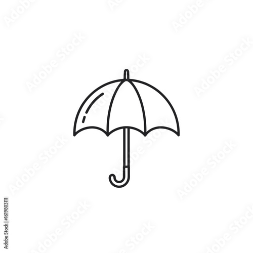 Umbrella protection against rain and sun protection for outdoor activities and travel