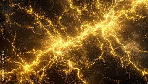 Abstract digital art with orange light energy and smoke lines creating a futuristic wave pattern background