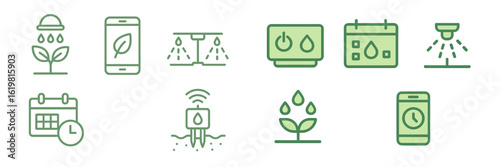Innovative irrigation technology for smart gardening and efficient water management in home setups