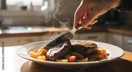 Kitchen Prep or Serving Moment