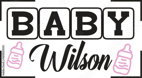 BABY WILSON svg