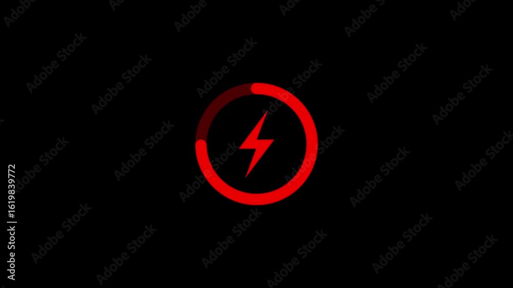 Animated power symbol glows in minimal interface
Great for app intros, hud screens and control panels Animated power symbol glows in minimal interface
Great for app intros, hud screens and control panels