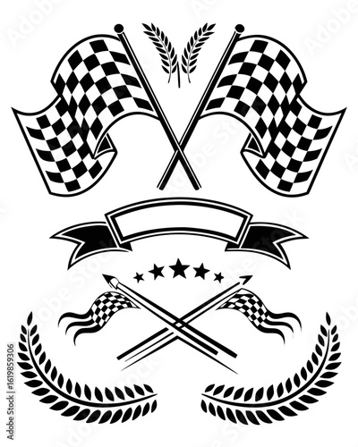 racing flags set