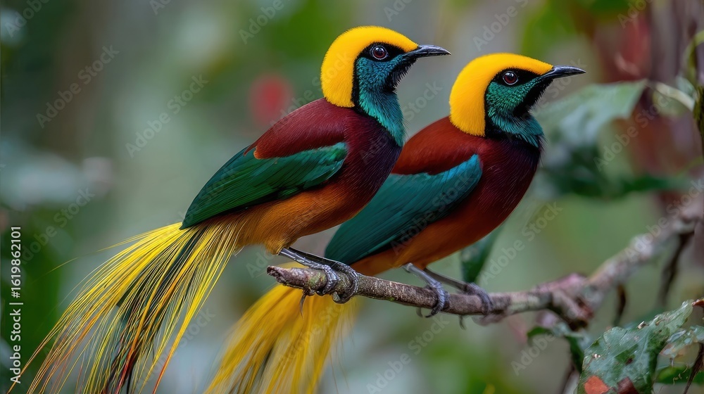 Obraz premium King Bird-of-paradise