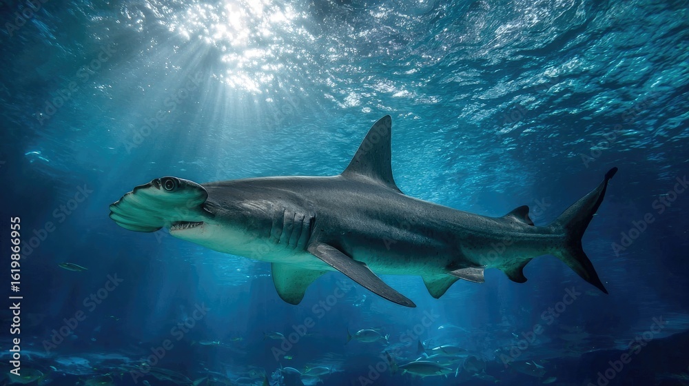 Fototapeta premium Hammerhead Shark