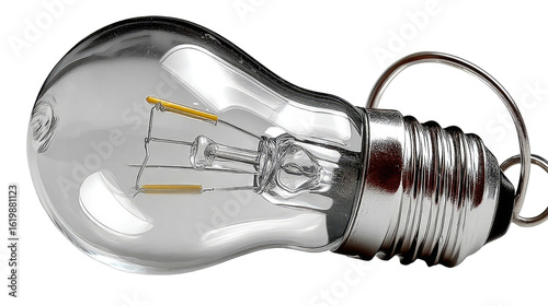 Wallpaper Mural Bright illuminating light bulb captured against a simple background symbolizing ideas, creativity, and innovation perfect for concepts related to inspiration. Torontodigital.ca