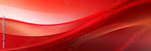 red background with waves,banner