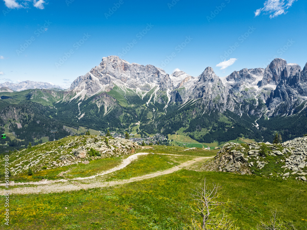 Fototapeta premium Hiking at Cima Tognola - Italy
