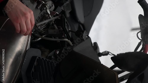 Maintenance Work on a Snowmobile Engine A Comprehensive Guide for Enthusiasts and Mechanics