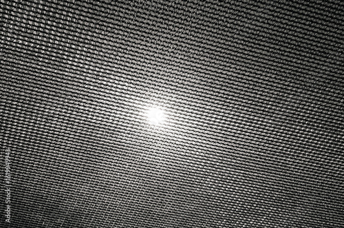 Sun shining through black m...