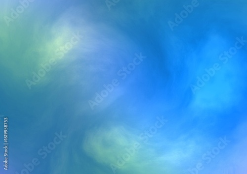 Cloudy blue swirly textured gradient color background wallpaper design